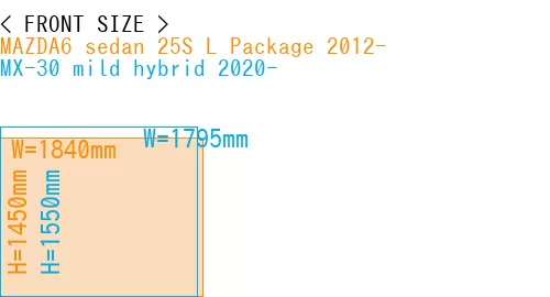 #MAZDA6 sedan 25S 
L Package 2012- + MX-30 mild hybrid 2020-